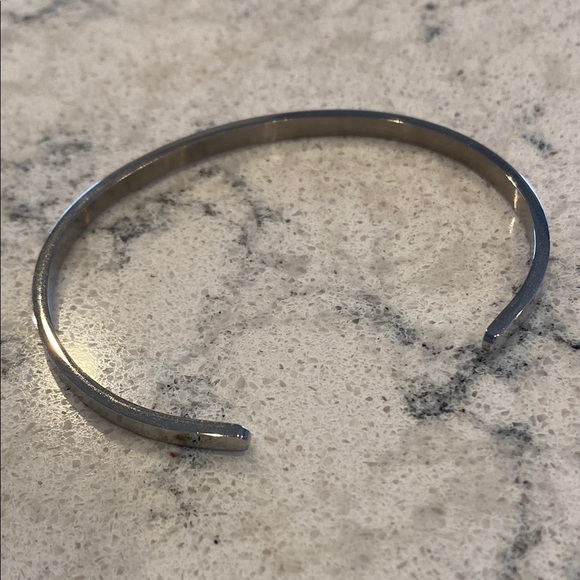 Inspirational Silver Cuff Bracelet Set - Picture 5 of 5